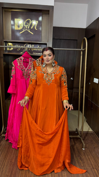 Yashvi Pure Chunon Anarkali Suit
