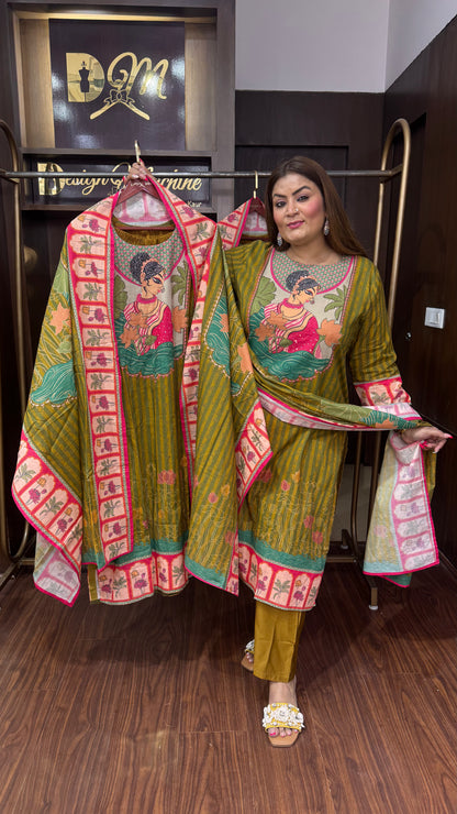 Noor (Masleen Cotton Suit)