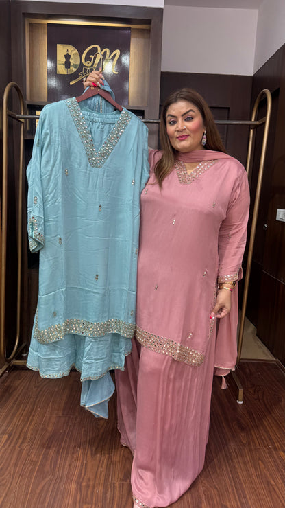 Gulrida (Pure Chinnon Crepe Suit)