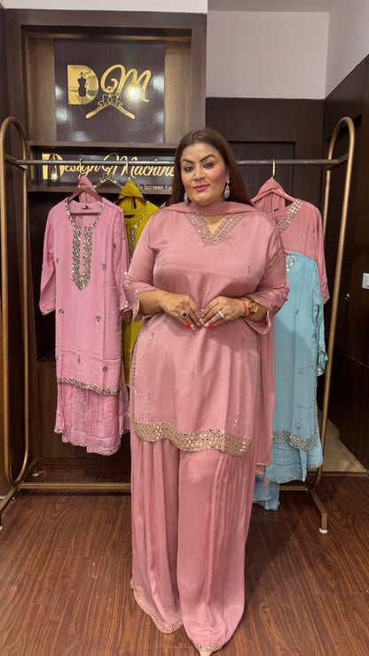 Gulrida (Pure Chinnon Crepe Suit)