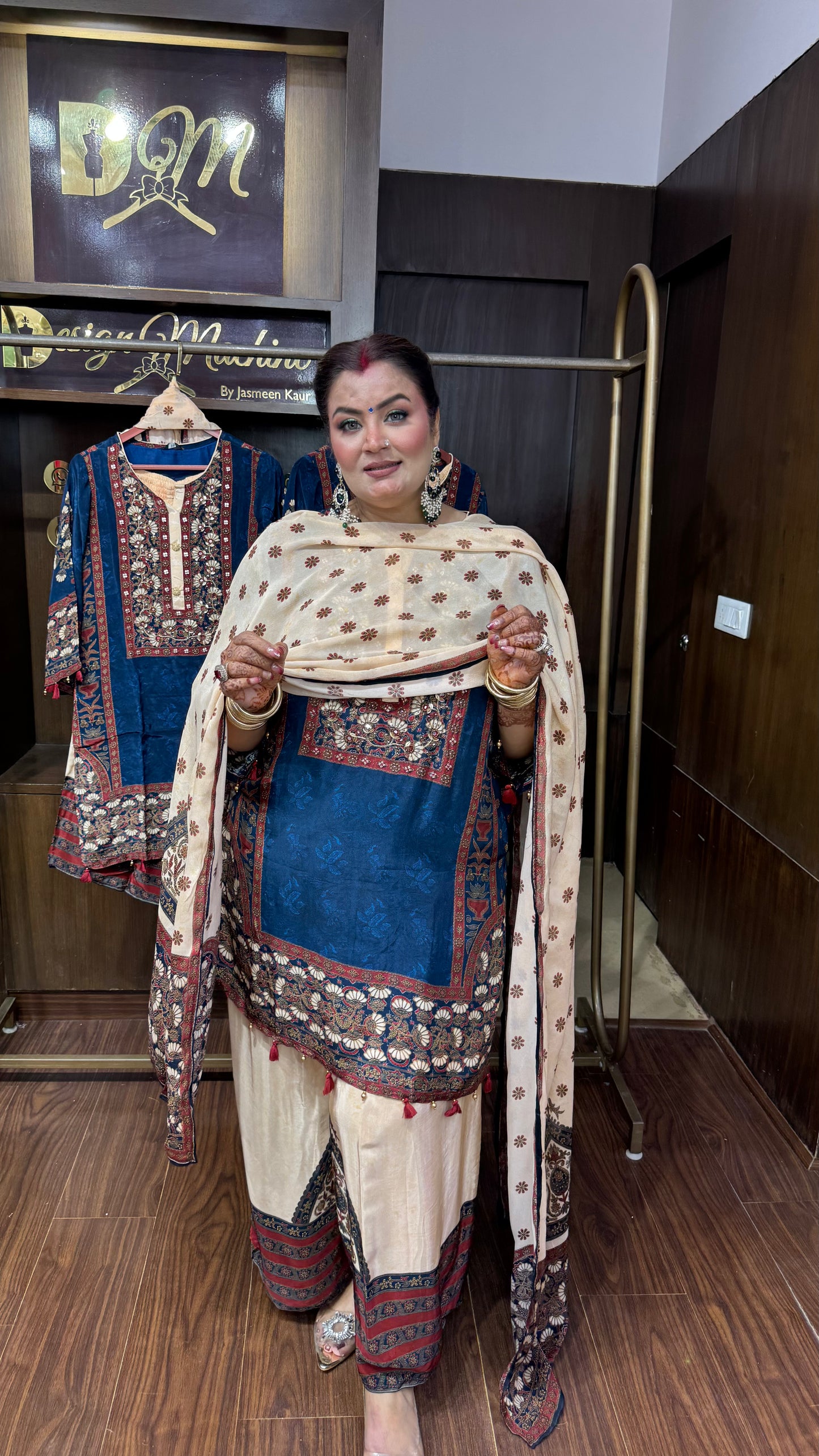 Mirelle Pure Crepe Suit