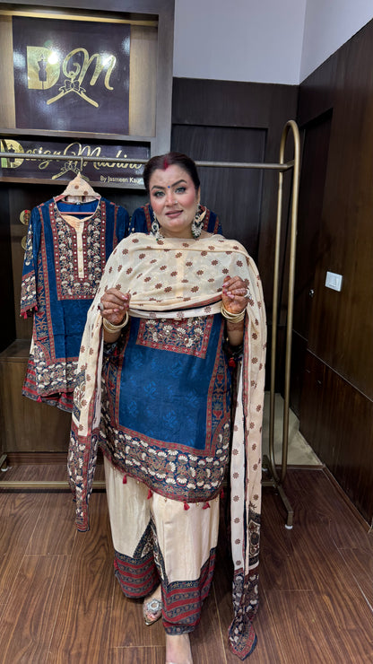 Mirelle Pure Crepe Suit