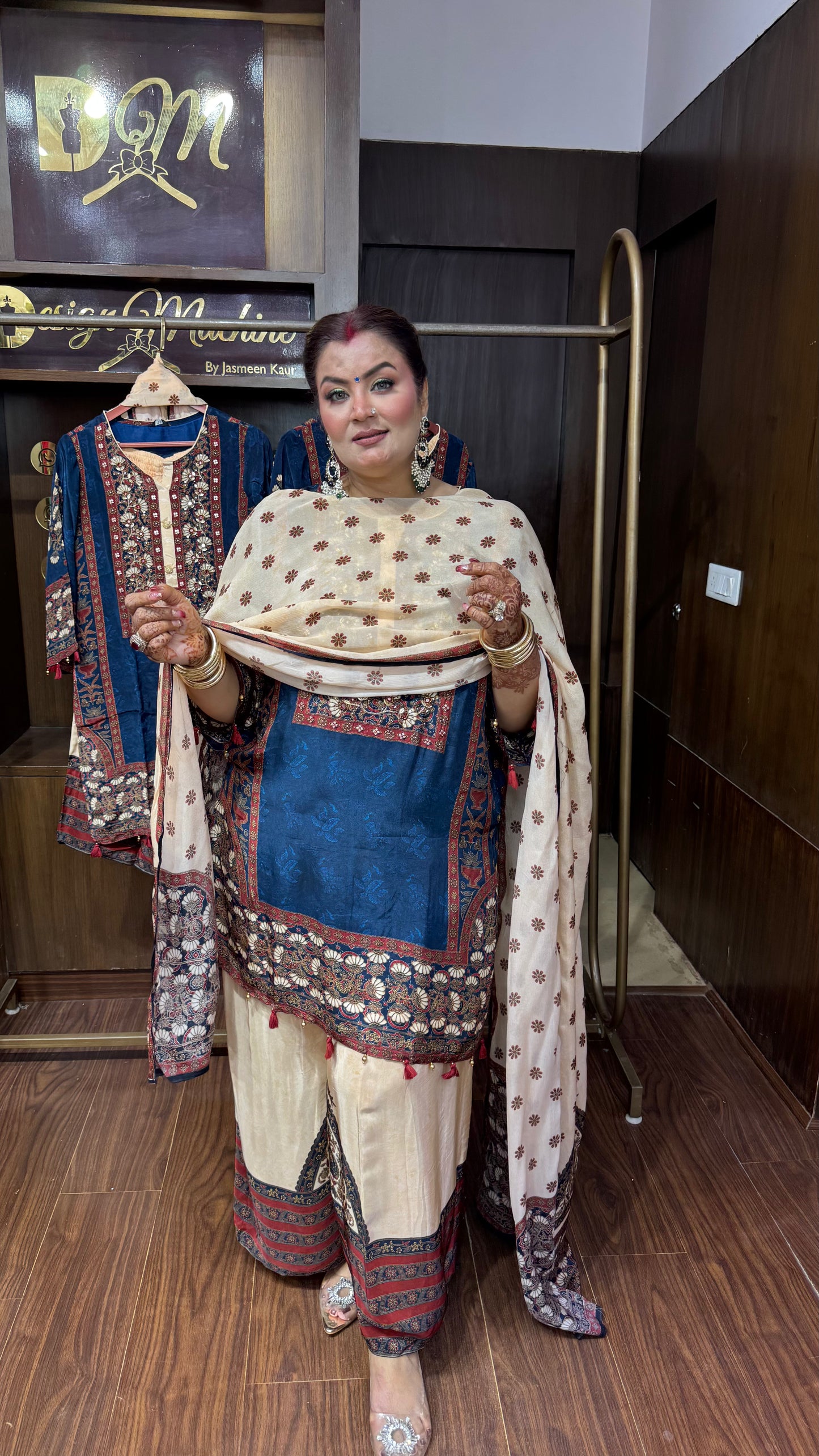 Mirelle Pure Crepe Suit