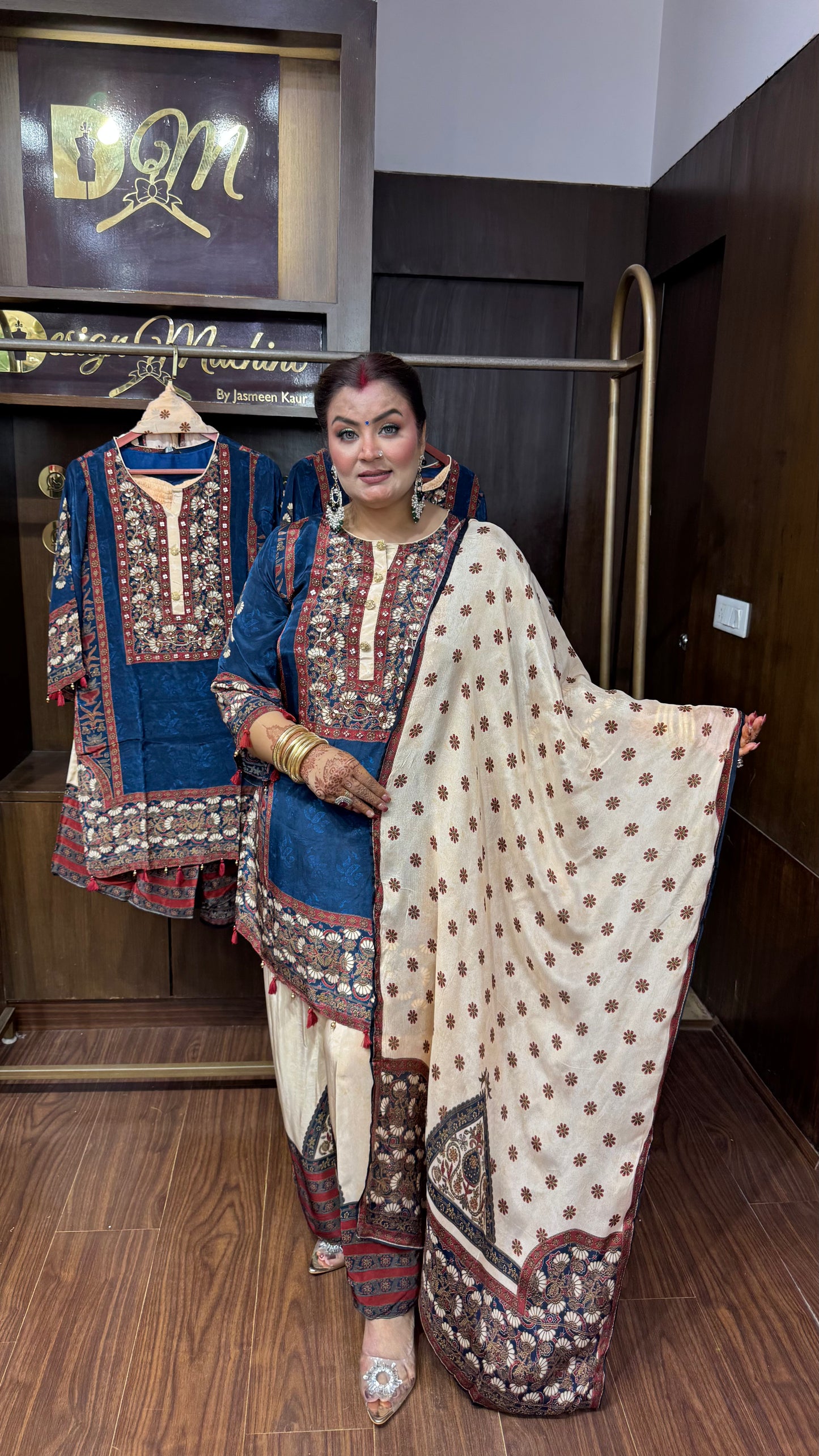 Mirelle Pure Crepe Suit