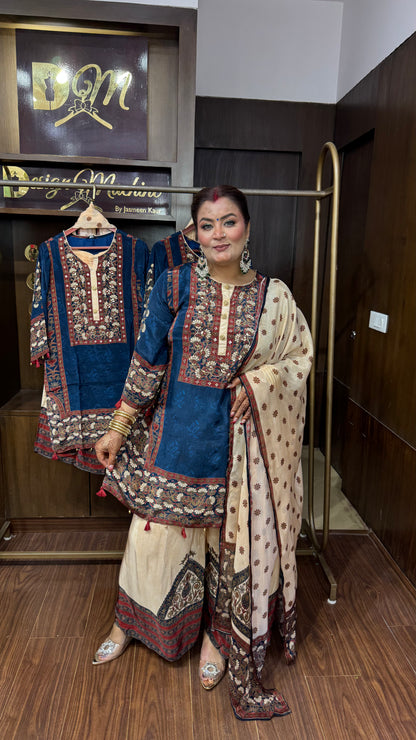 Mirelle Pure Crepe Suit
