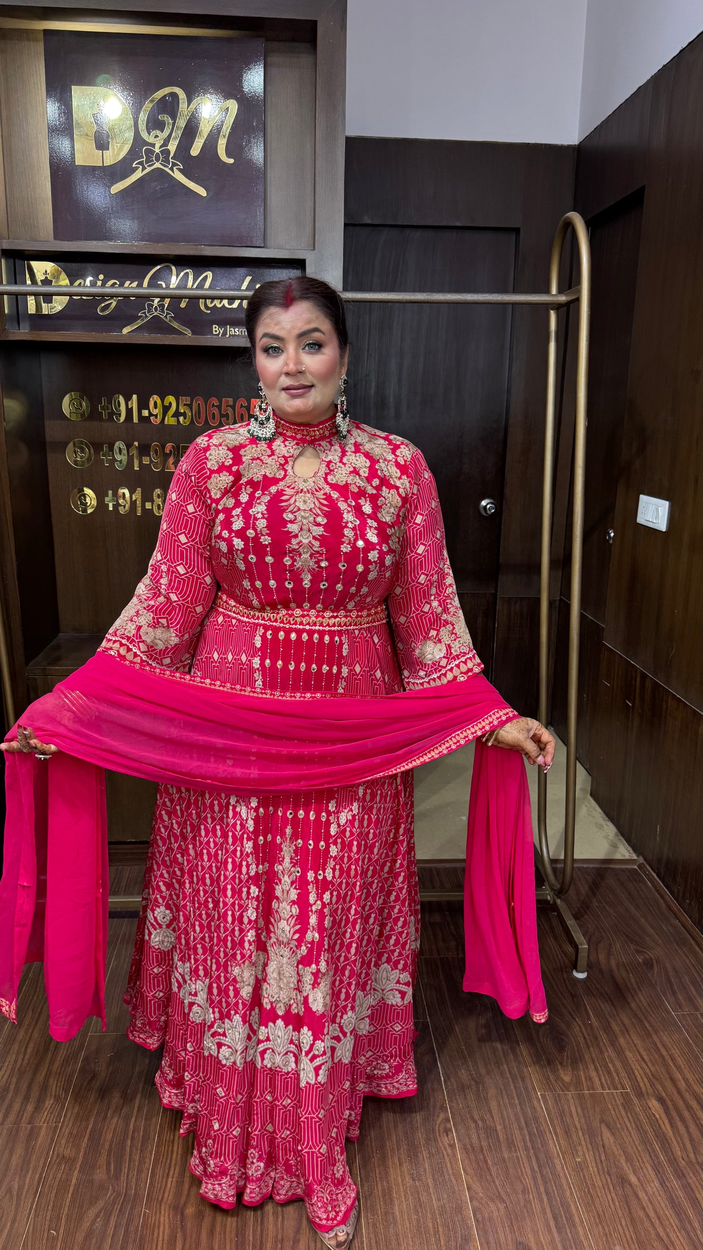 Aavritika Pure Crepe Anarkali Suit