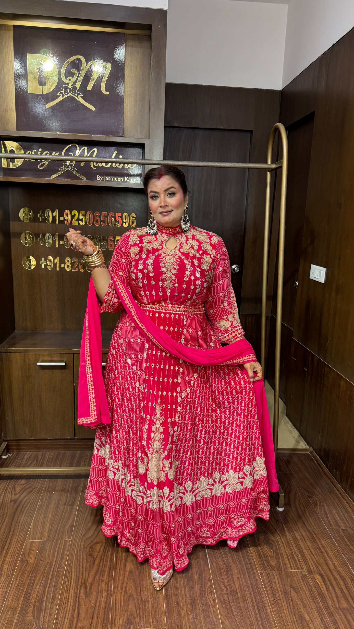 Aavritika Pure Crepe Anarkali Suit