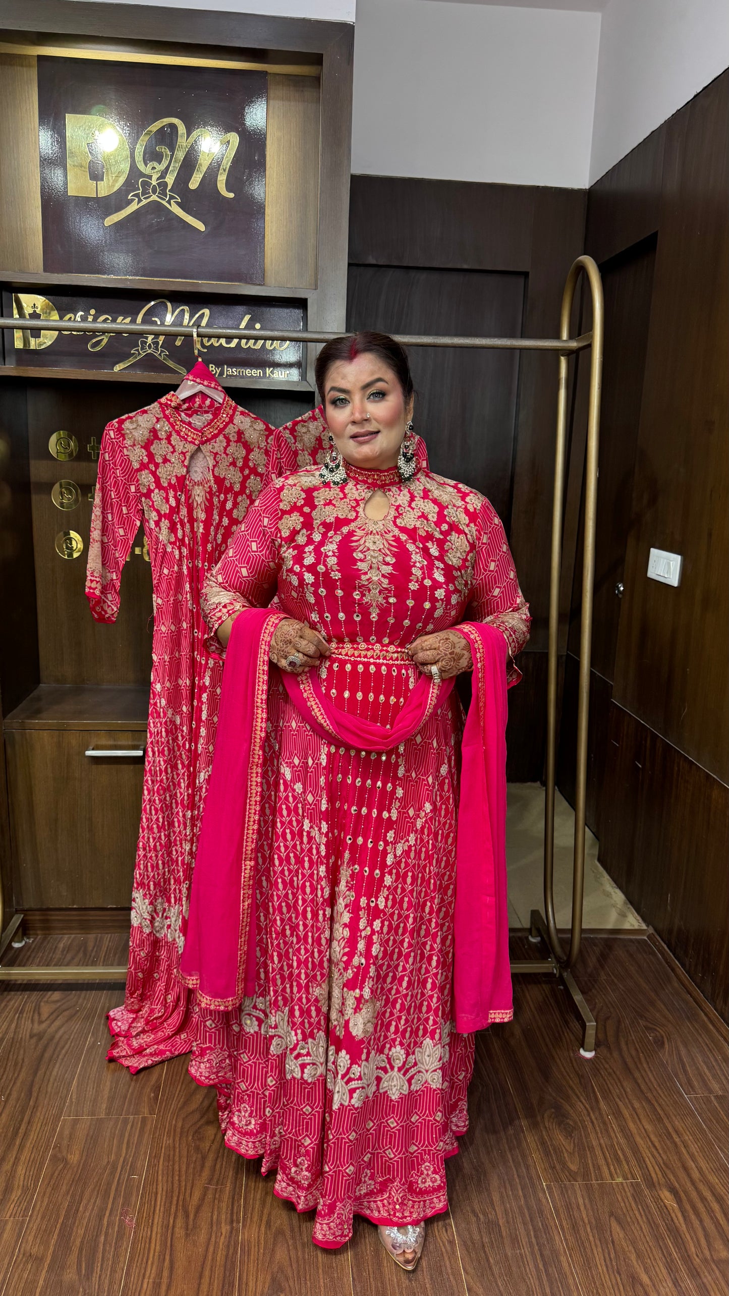 Aavritika Pure Crepe Anarkali Suit