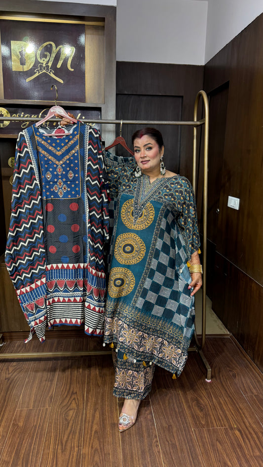 Vayanshi Masleen Cotton Kaftan