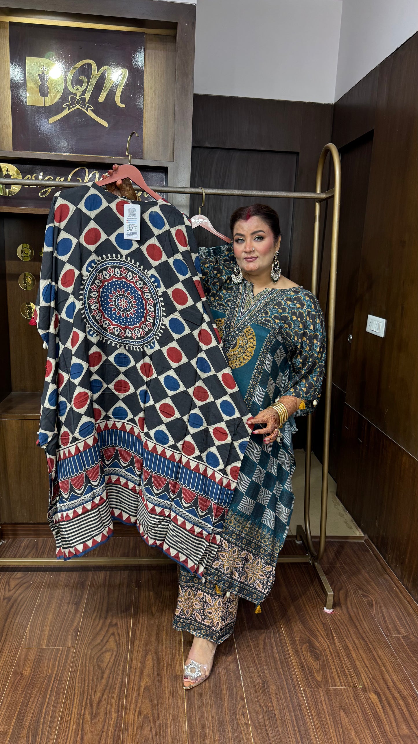 Vayanshi Masleen Cotton Kaftan