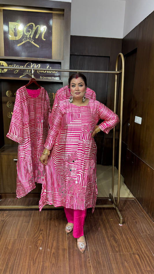 Zayviera Gajji Silk Cordset