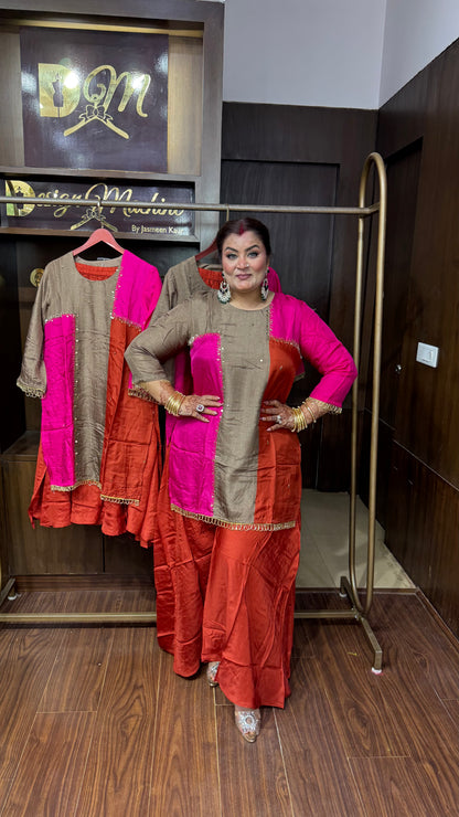 Eshvaira Cotton Silk Cordset