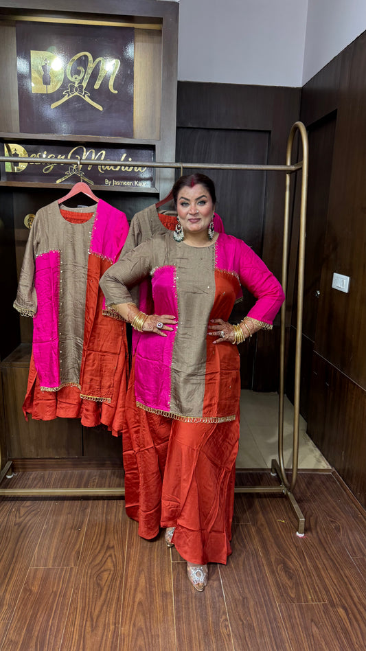 Eshvaira Cotton Silk Cordset