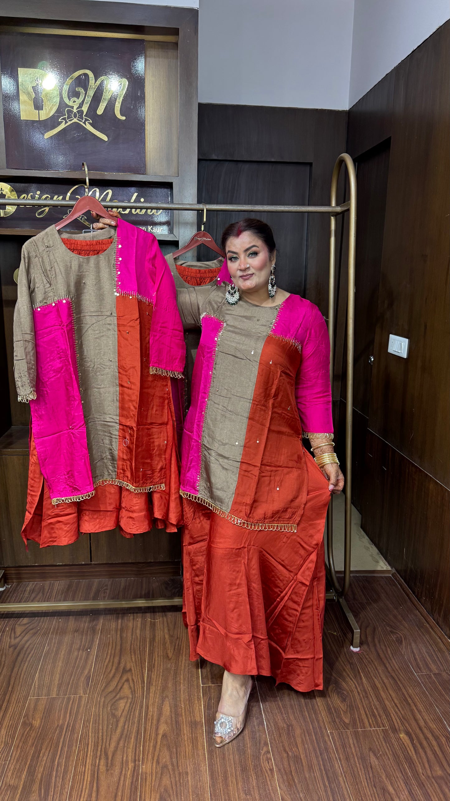 Eshvaira Cotton Silk Cordset