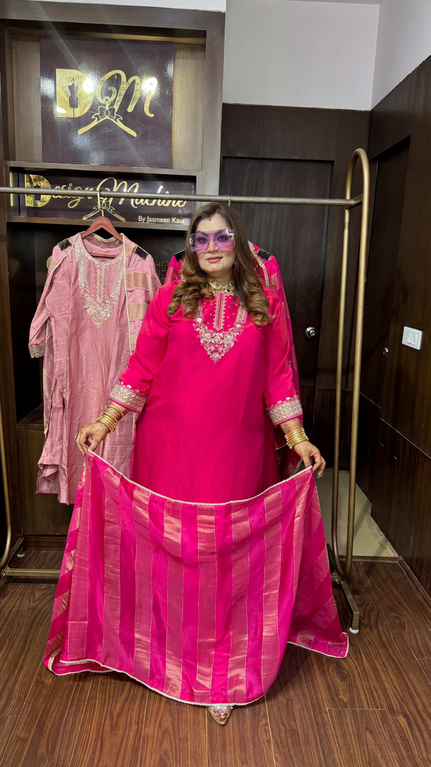 Rishna (Pure Cotton Silk Suit)