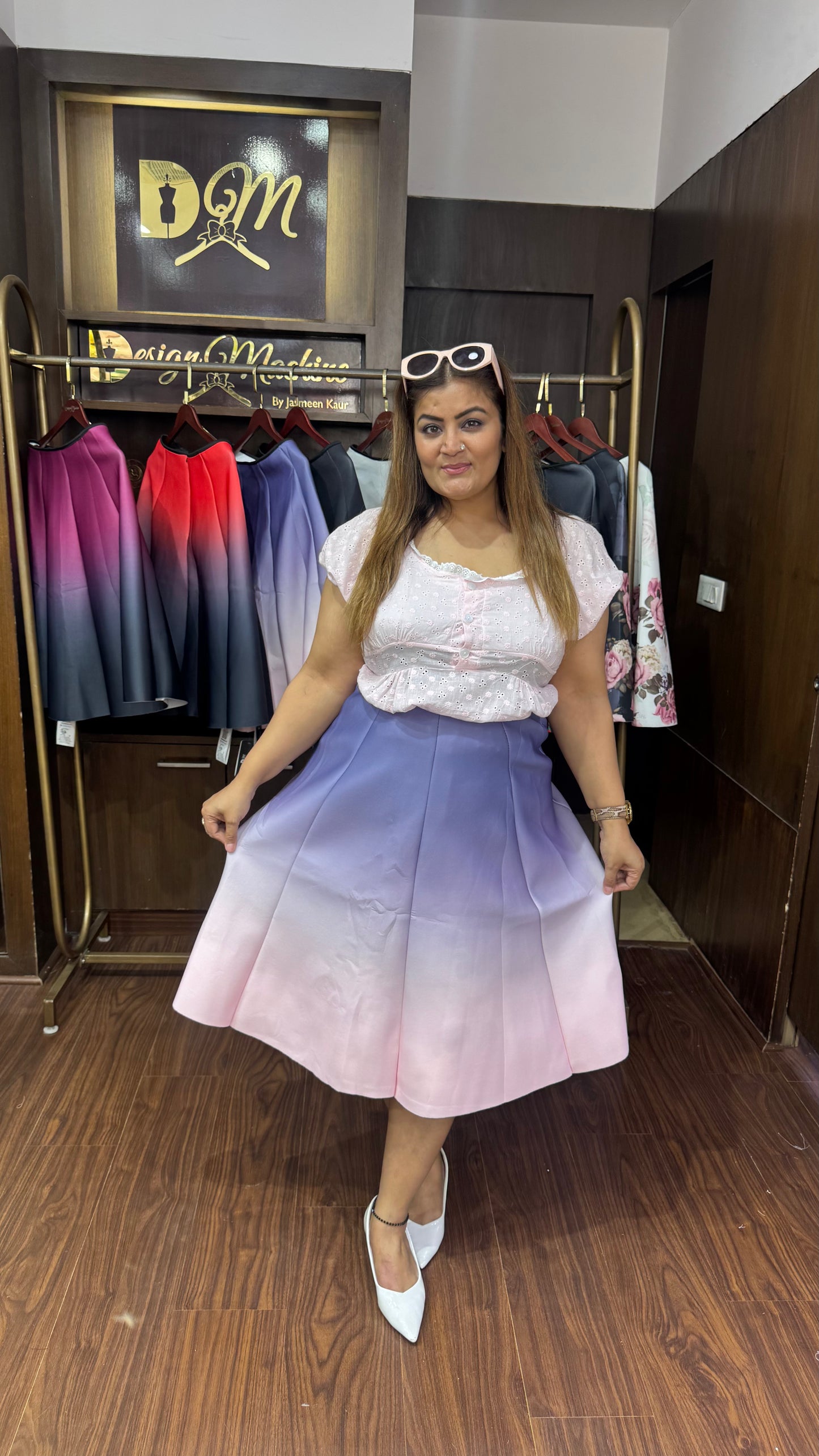 Imported Fabric Skirt
