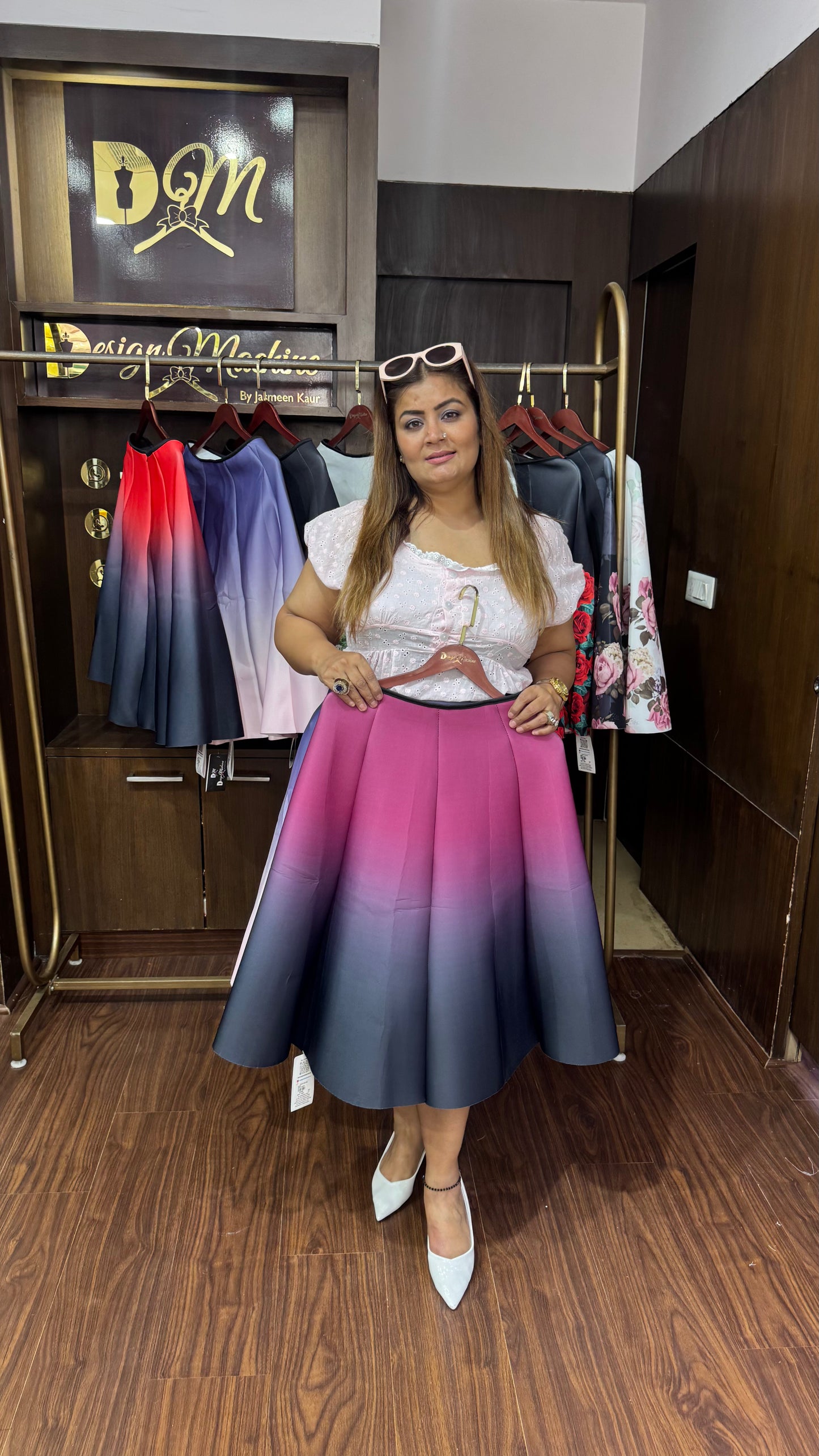 Imported Fabric Skirt