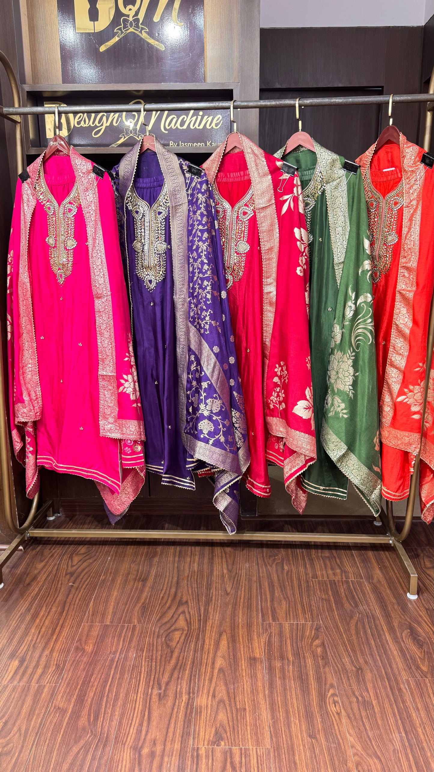 Vihana (Banarasi Silk Semistitch Sharara Suit)