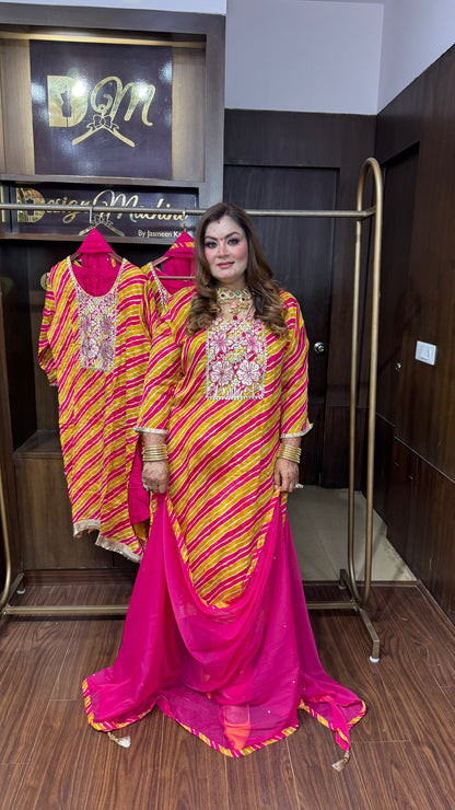 Ishita (Pure Chinnon Suit)