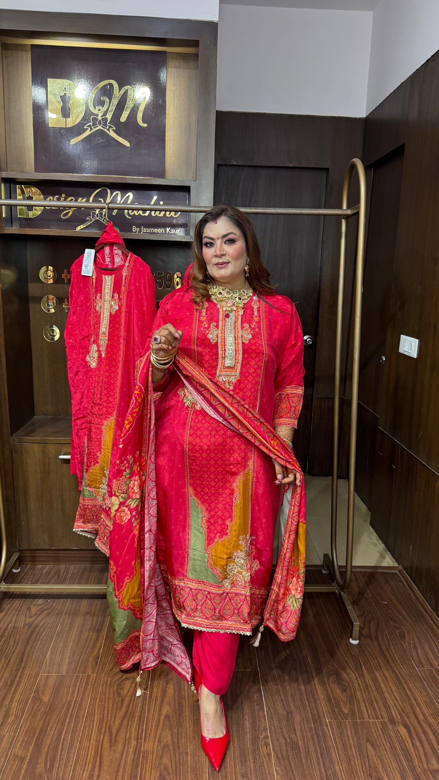 Dishu (Pure Crepe Suit)