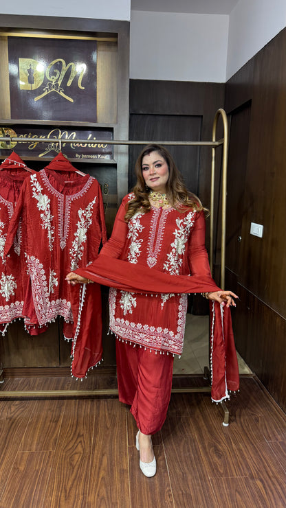 Harmeen (Pure Cotton Silk Suit)