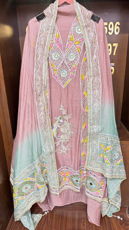 Gulrida (Malmal Cotton Unstitch suit)