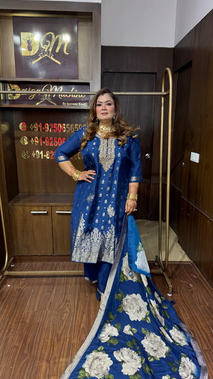 Anisha (Cotton Silk Suit)