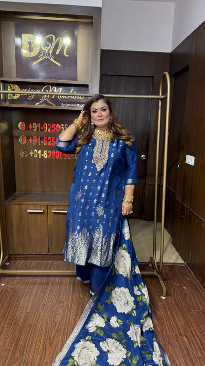 Anisha (Cotton Silk Suit)
