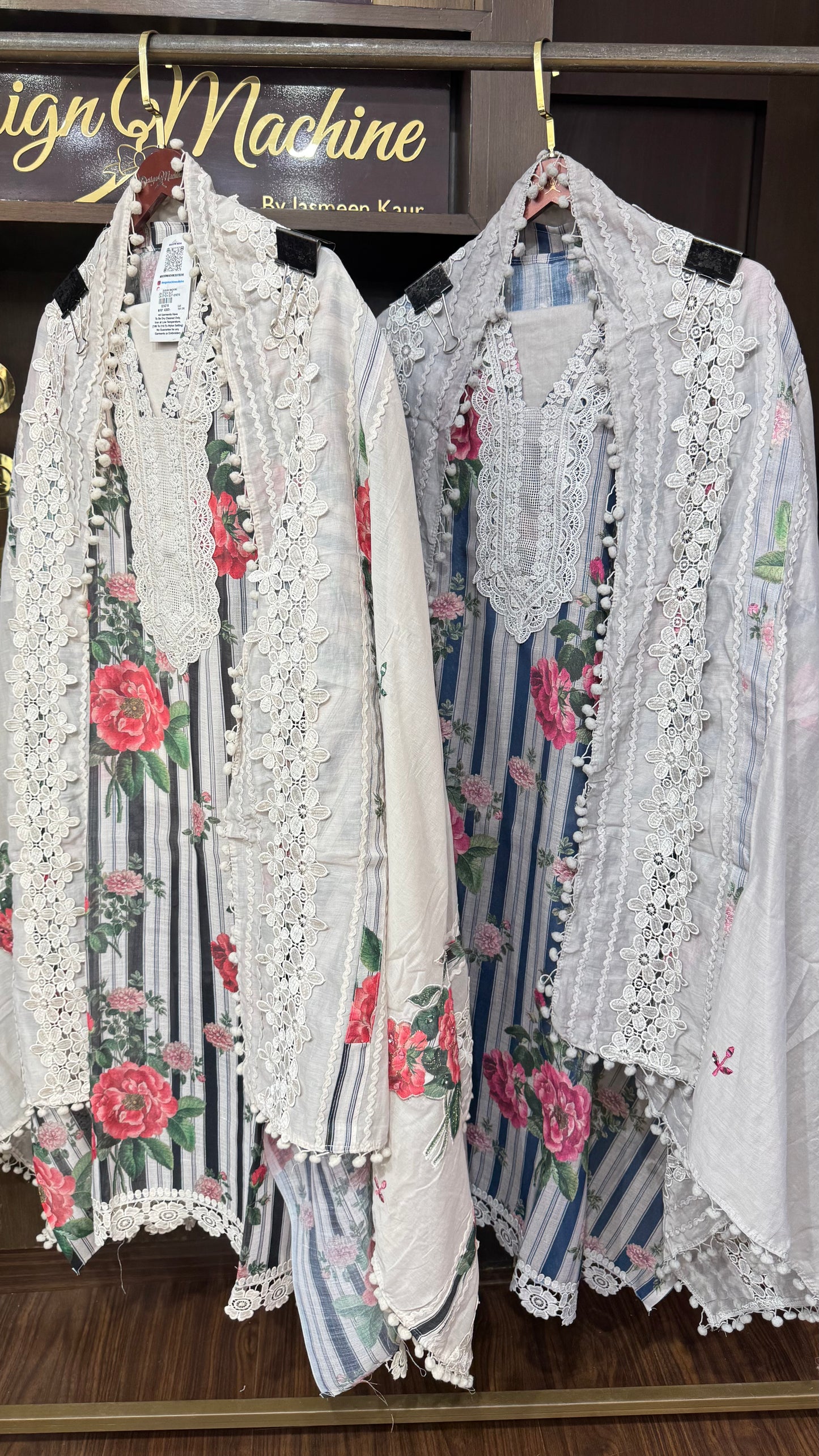 Amar (Cotton Unstitch Suit)