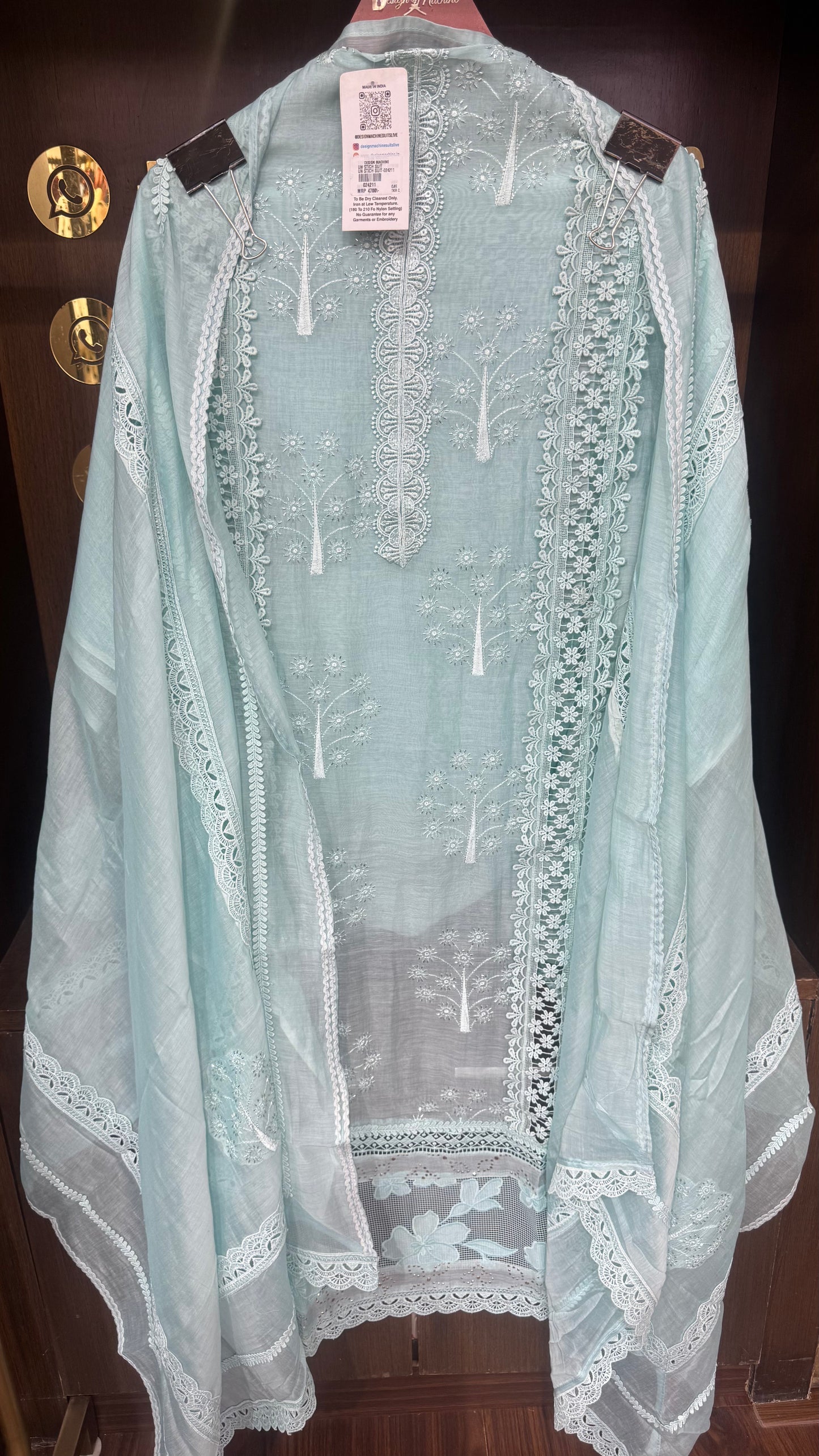 Kairvi (Cotton Unstitch Suit)