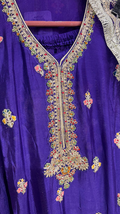 Zivara (Chinnon Semistitch Sharara Suit)