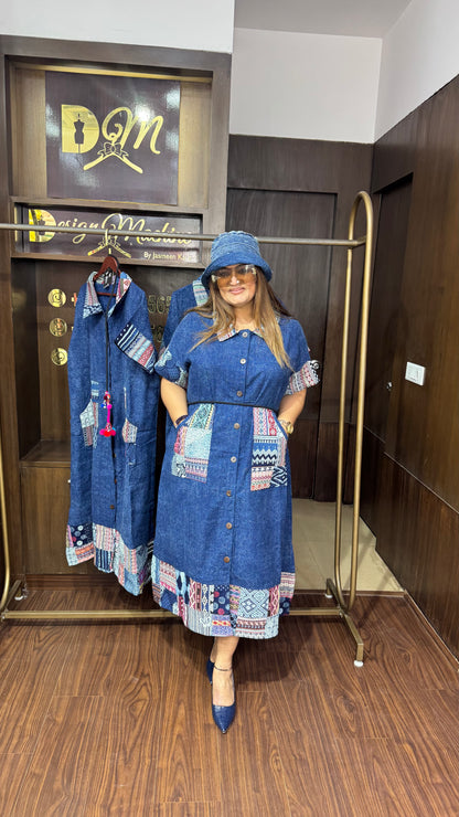 Vayra (Denim Dress)