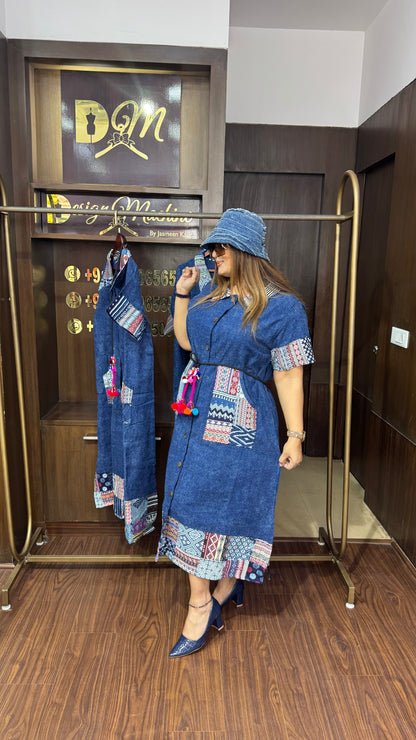 Vayra (Denim Dress)