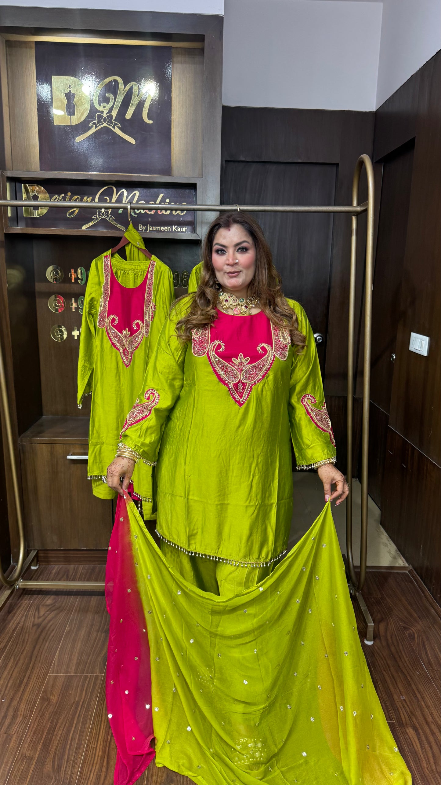 Anandi (Pure Silk Suit)
