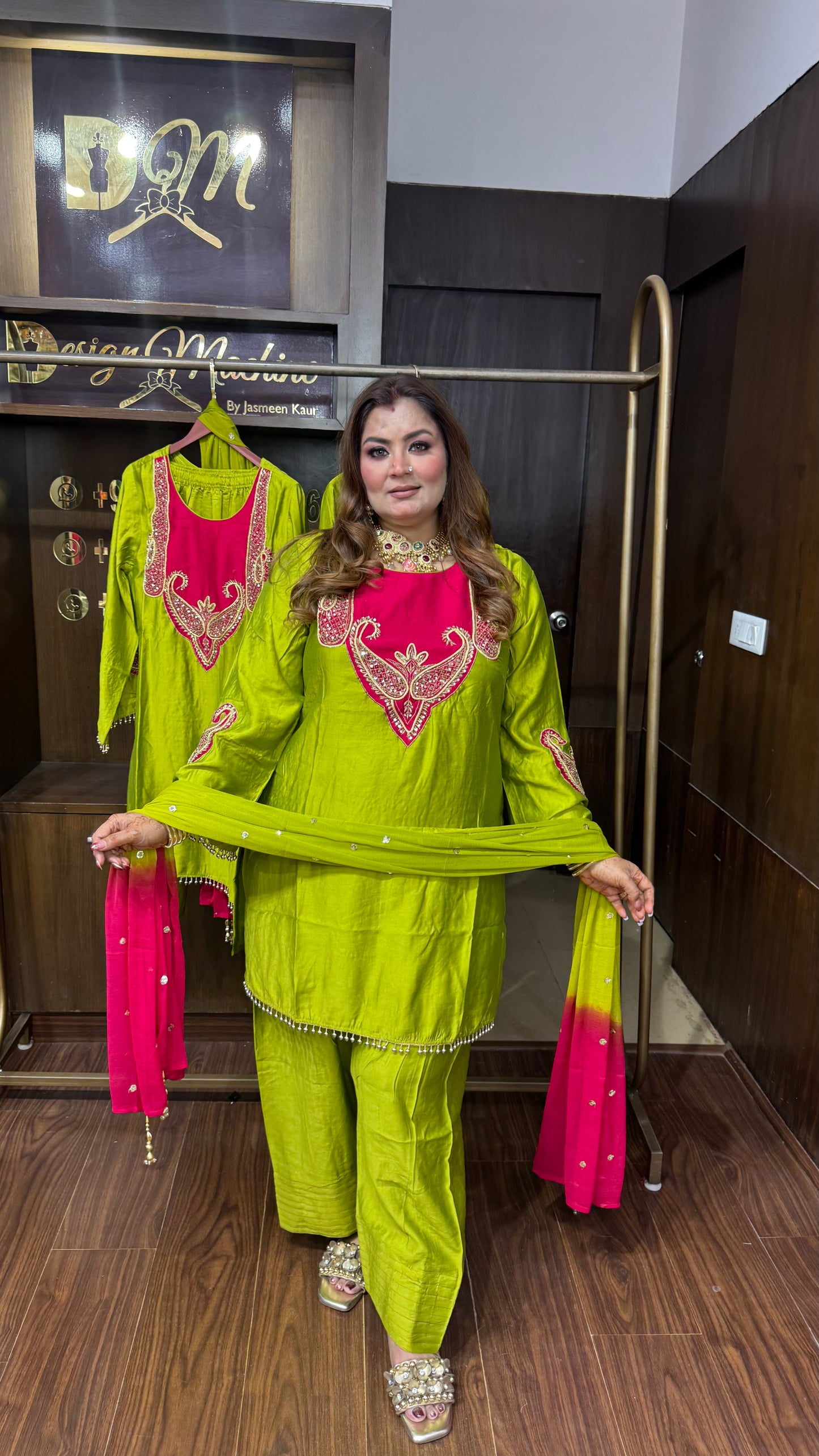 Anandi (Pure Silk Suit)