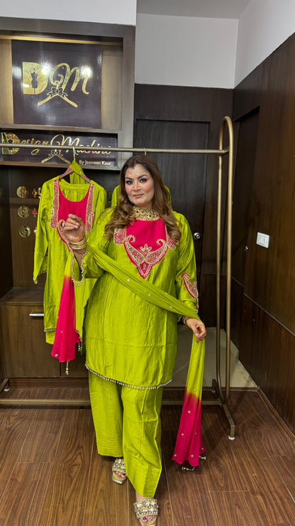 Anandi (Pure Silk Suit)