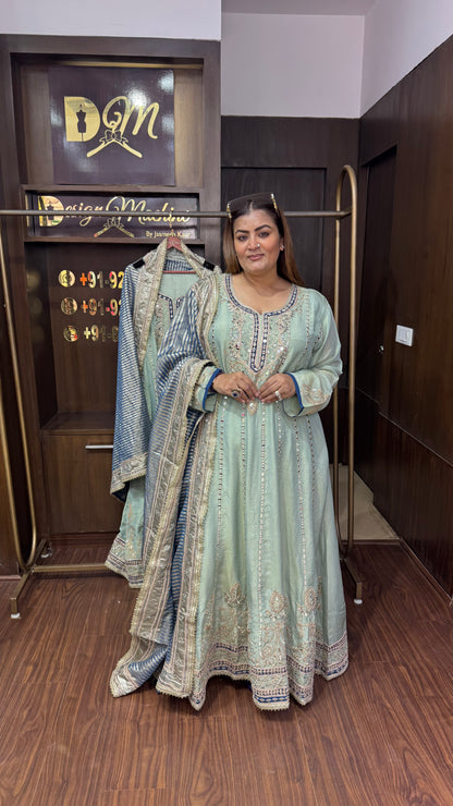 Zohra (Glass Tissue Anarkali)