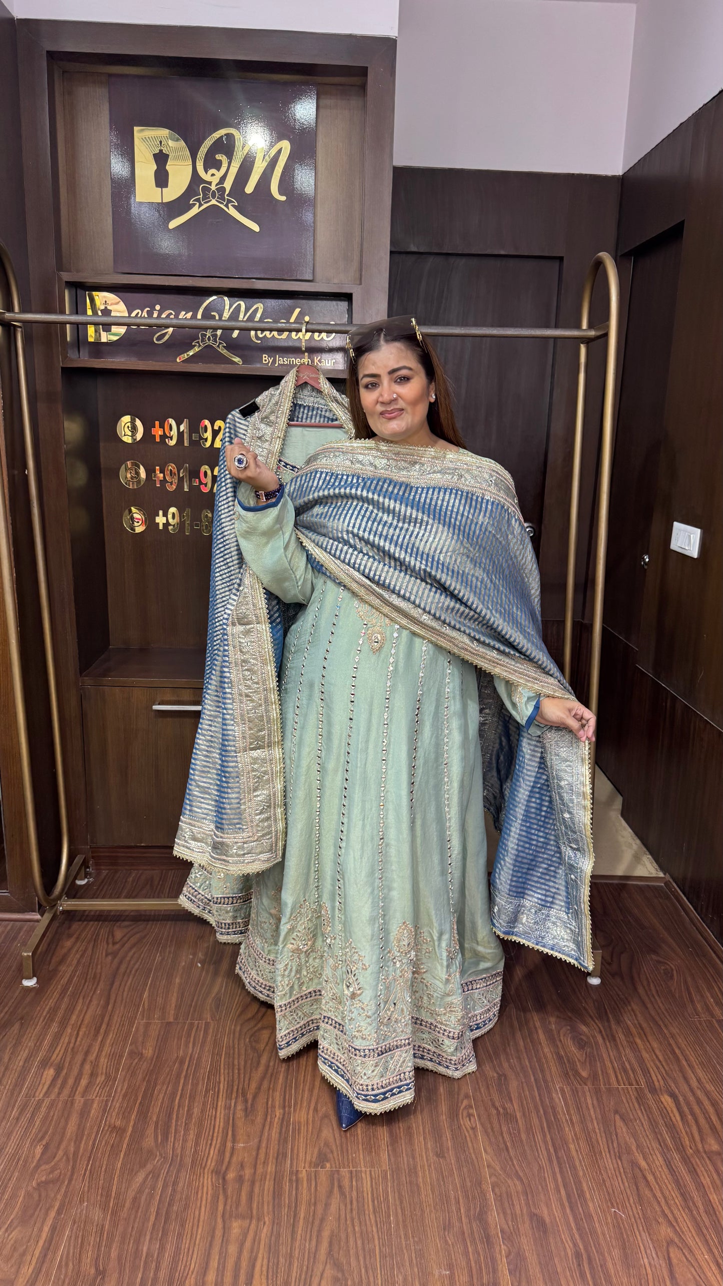 Zohra (Glass Tissue Anarkali)
