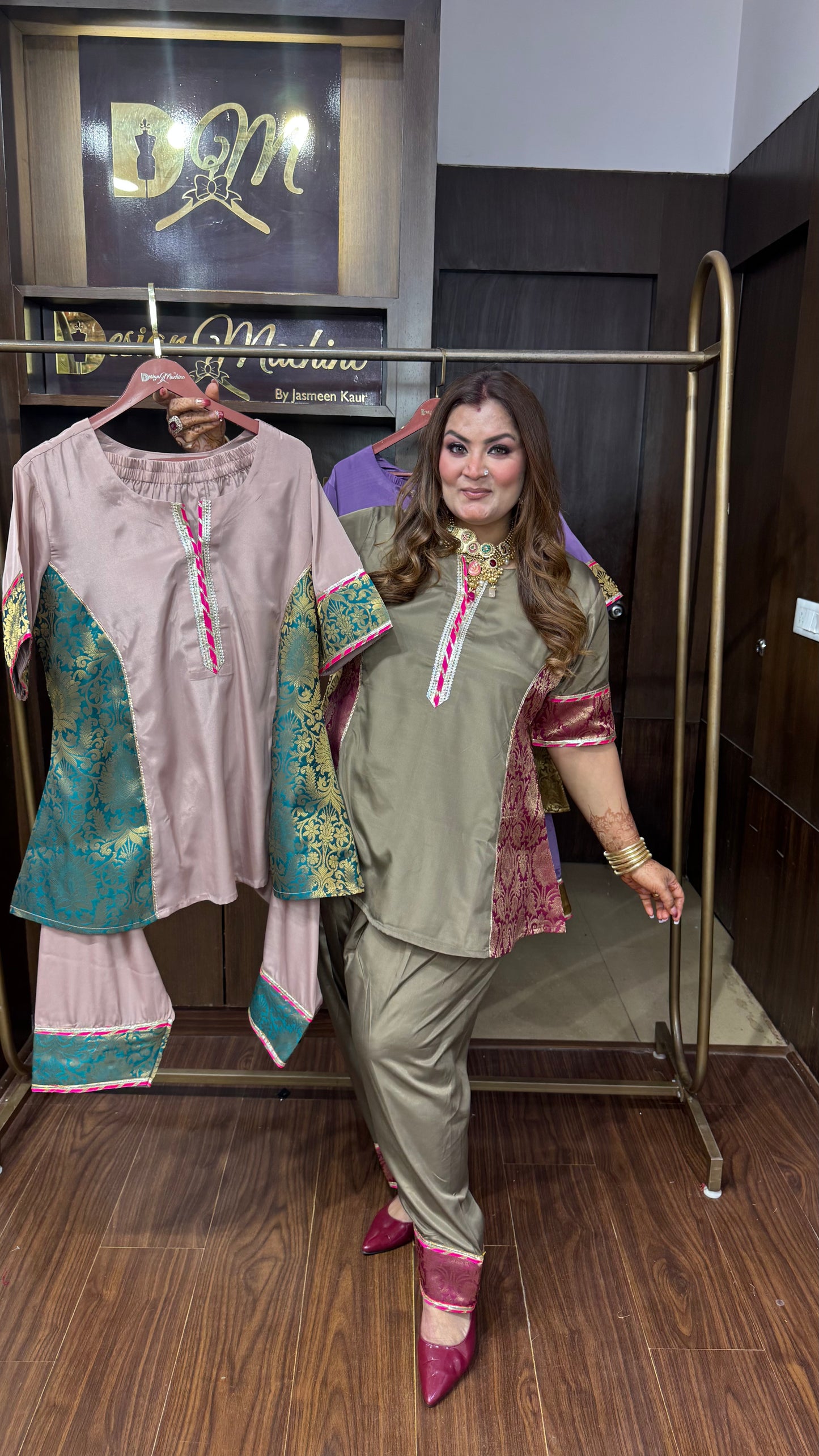 Ashvi (Pure Crepe Cordset)