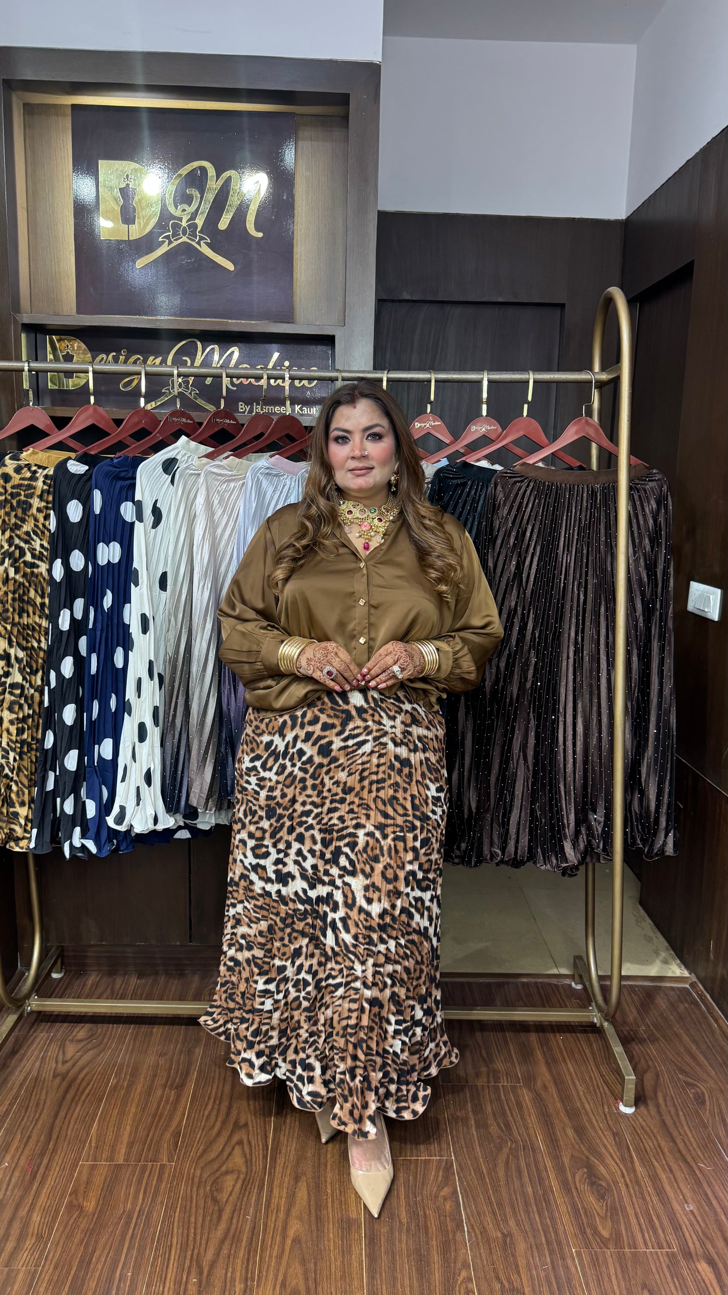 Asmi (Pure Crepe Shirt)