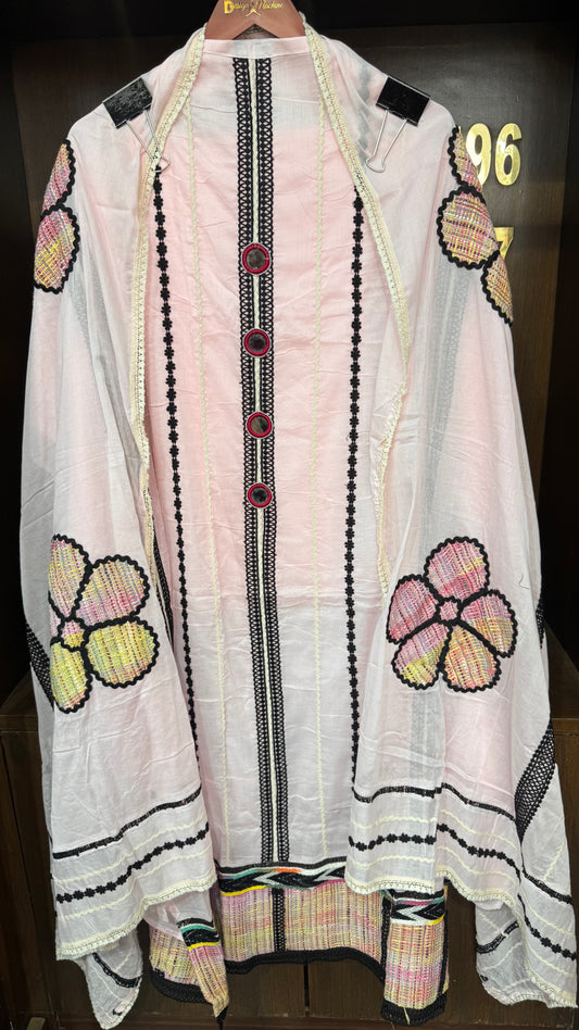 Samaira (Malmal Cotton Unstitch Suit)