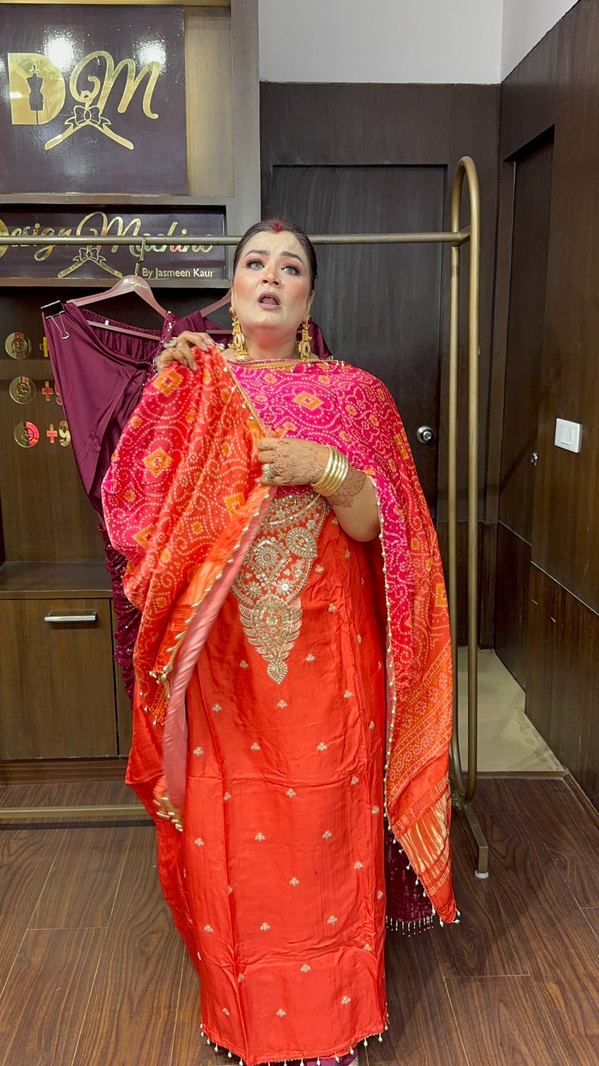 Zivanya Gajji Silk Unstitched Suit