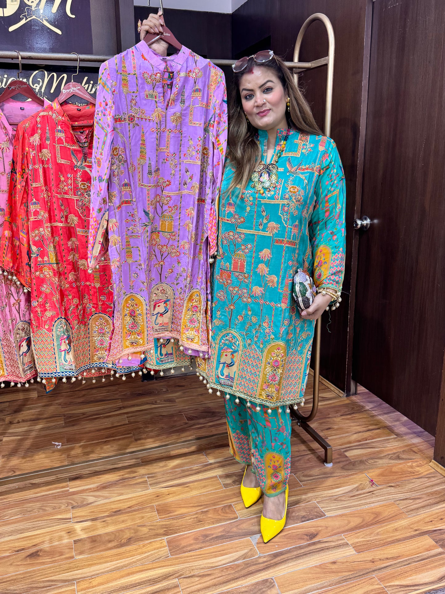 Aafreen Crepe Cordset