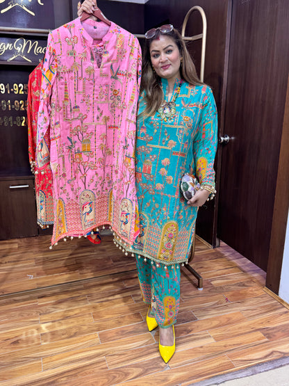 Aafreen Crepe Cordset