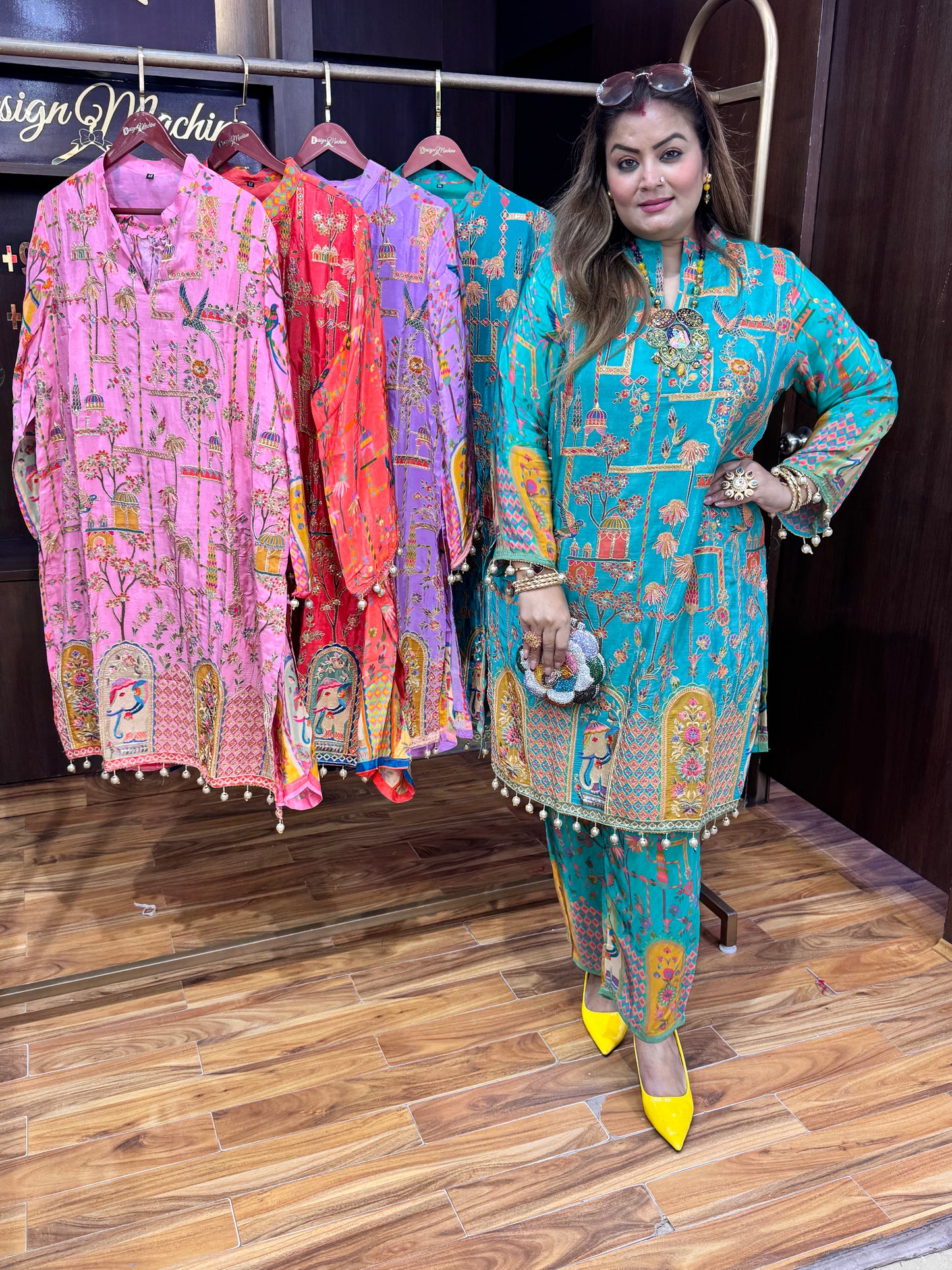 Aafreen Crepe Cordset