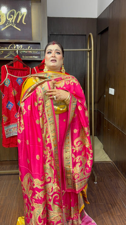 Asmi (Pure Silk Unstitch Suit)