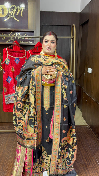 Asmi (Pure Silk Unstitch Suit)