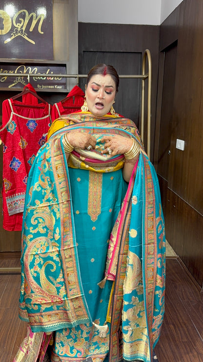 Asmi (Pure Silk Unstitch Suit)