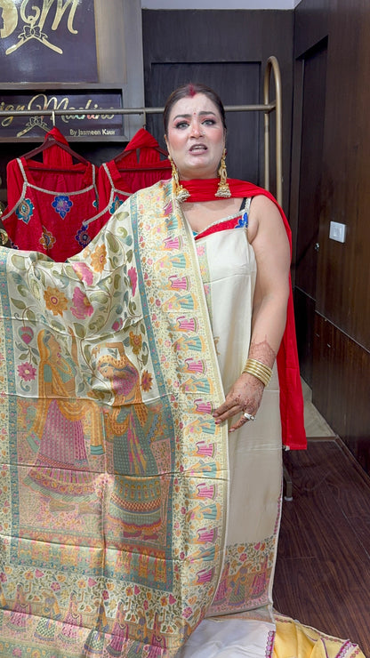 Reyanshi ( Pure Silk Unstitch Suit)
