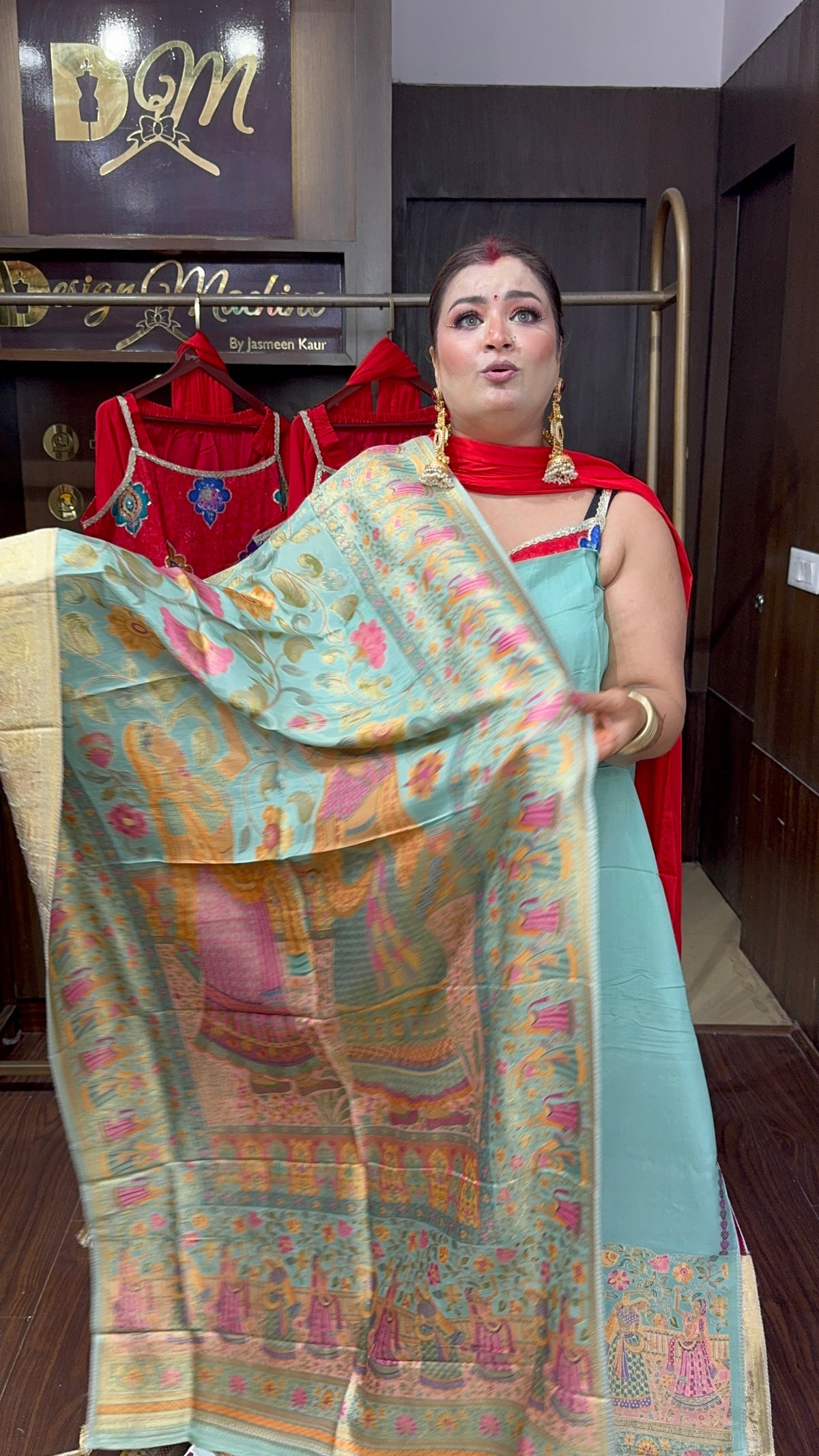 Reyanshi ( Pure Silk Unstitch Suit)